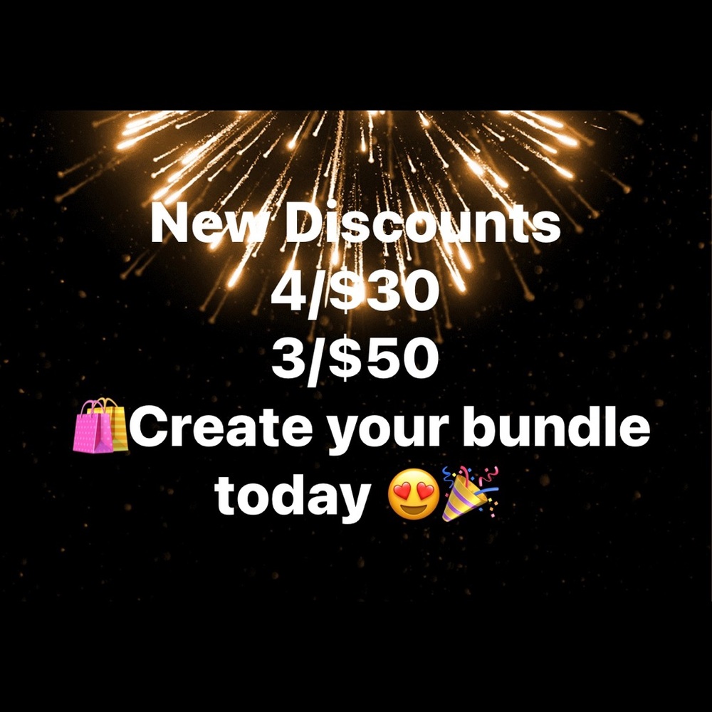 🥰New Discounts🥰
